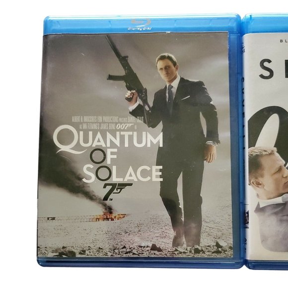 James Bond Daniel Craig 2 Blu-ray Lot Skyfall, Quantum of Solace 007 - Picture 2 of 7